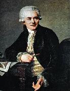 Antoine Vestier Portrait of Johann Heinrich Riesener Sweden oil painting artist